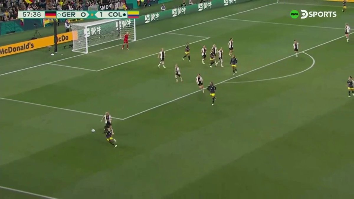 Linda Caicedo hizo esta maravilla en la histórica victoria de Colombia 2-1 ante Alemania por el Mundial femenino.