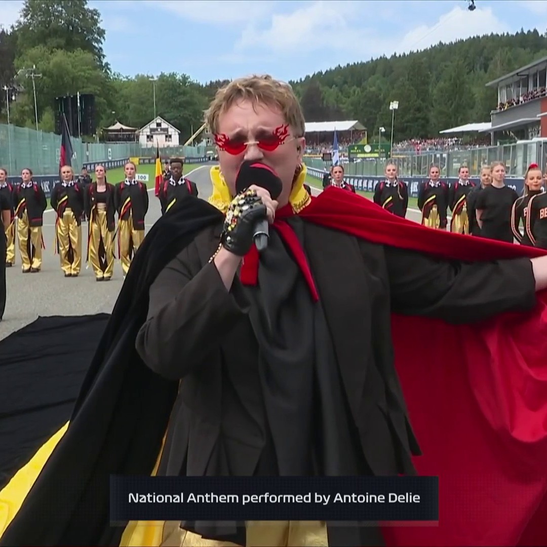 The best national anthem of the season? 🇧🇪👊