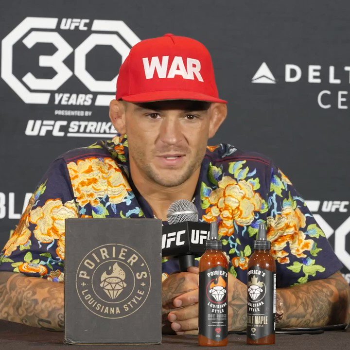 "We're not at a funeral here": The Diamond can find perspective after falling short of the BMF belt because "I've already won." 👏 #UFC291 | Full video: