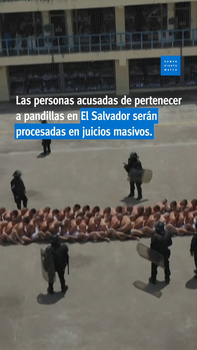 Aliados de Bukele en la legislatura aprobaron medidas para someter a juicios colectivos a más de 71,000 personas acusadas de pertenecer a pandillas. Muchos son inocentes y merecen un juicio justo. Con estas medidas no los tendrán.