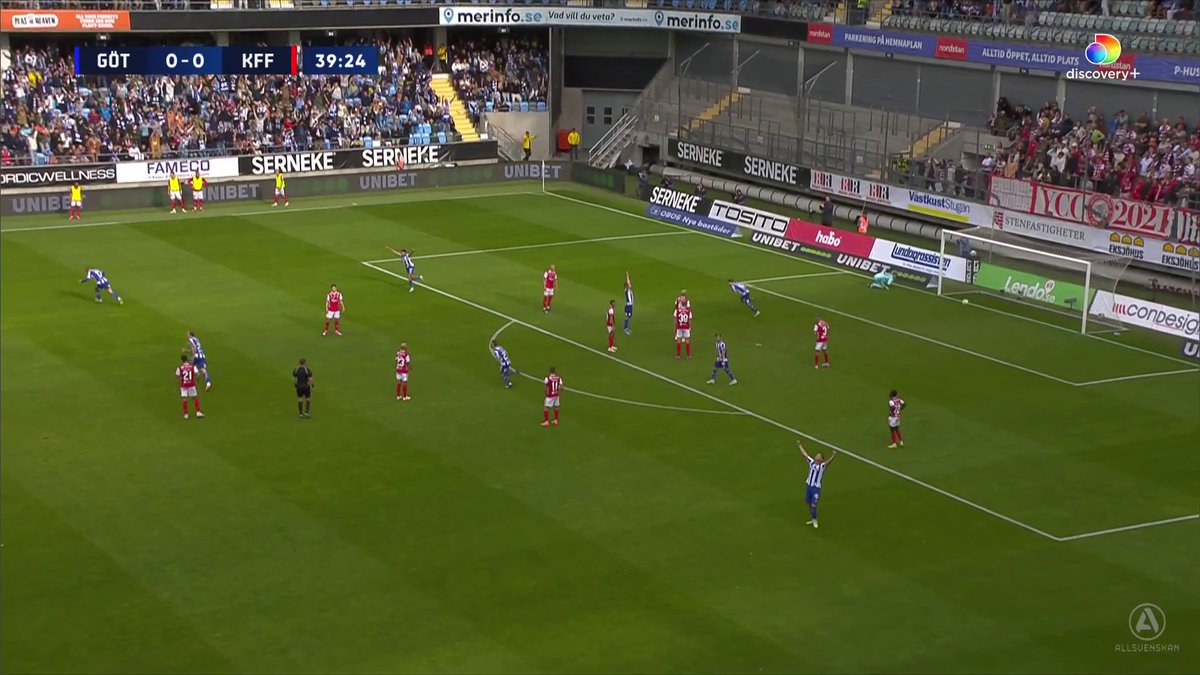 Adam Carlén dundrar in 1-0 till IFK Göteborg mot Kalmar FF! 🔵⚪️ Se matchen på