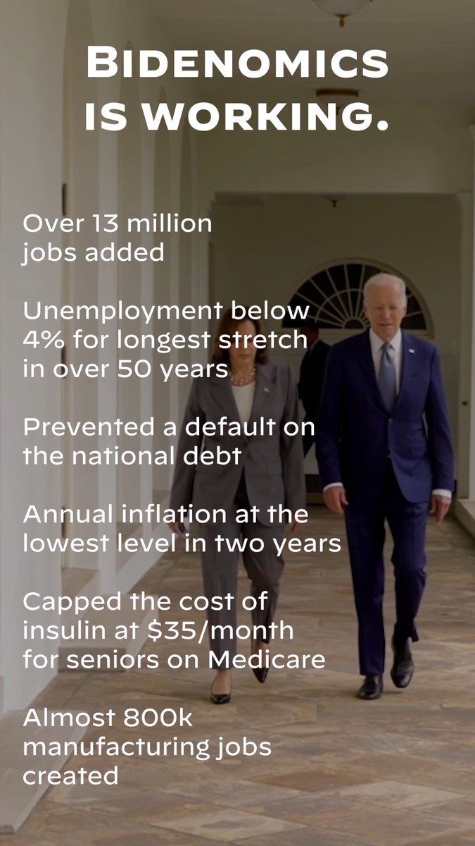 Bidenomics is working 📈 😎