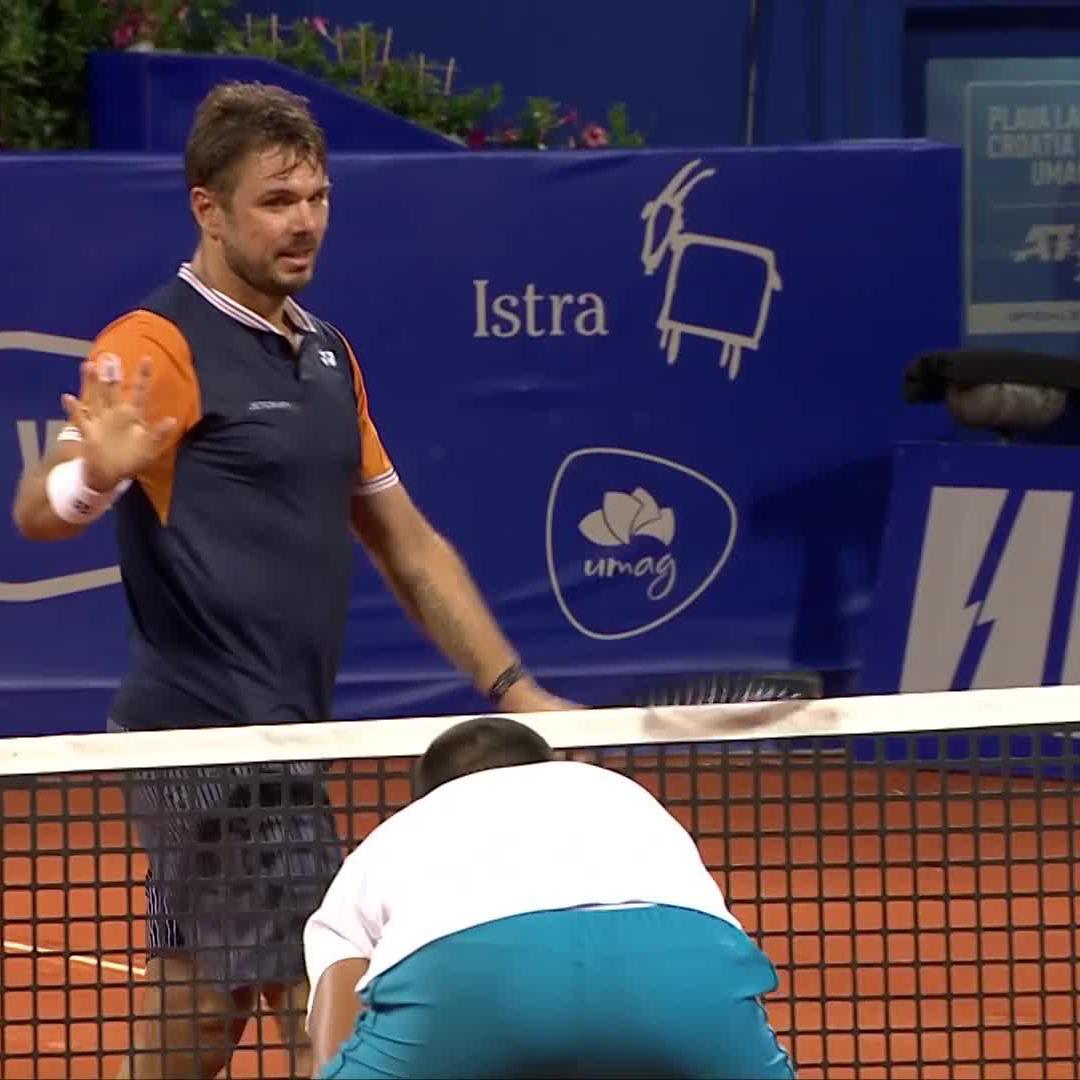 Lightening Reflexes ⚡ Stanislas Wawrinka #CroatiaOpenUmag