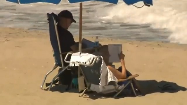 Joe Biden and Jill, Ed.D., are having a relaxing day at the beach, where Biden will remain for another week. Since taking office, Biden has spent 360 days — 39% of his presidency — on vacation.