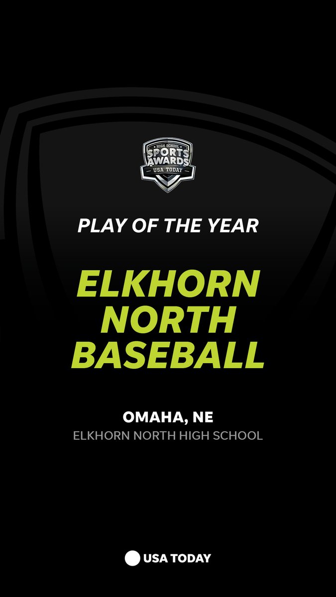 The 2023 USA TODAY HSSA National Play of the Year goes to: Drew Harper and Maverick Christiansen‼️ Elkhorn North High School, baseball team Omaha, NE Elkhorn North High School Elkhorn North Howler Elkhorn North Baseball #usatodayhssa #highschoolsportsawards #highschoolsports #highschoolbaseball