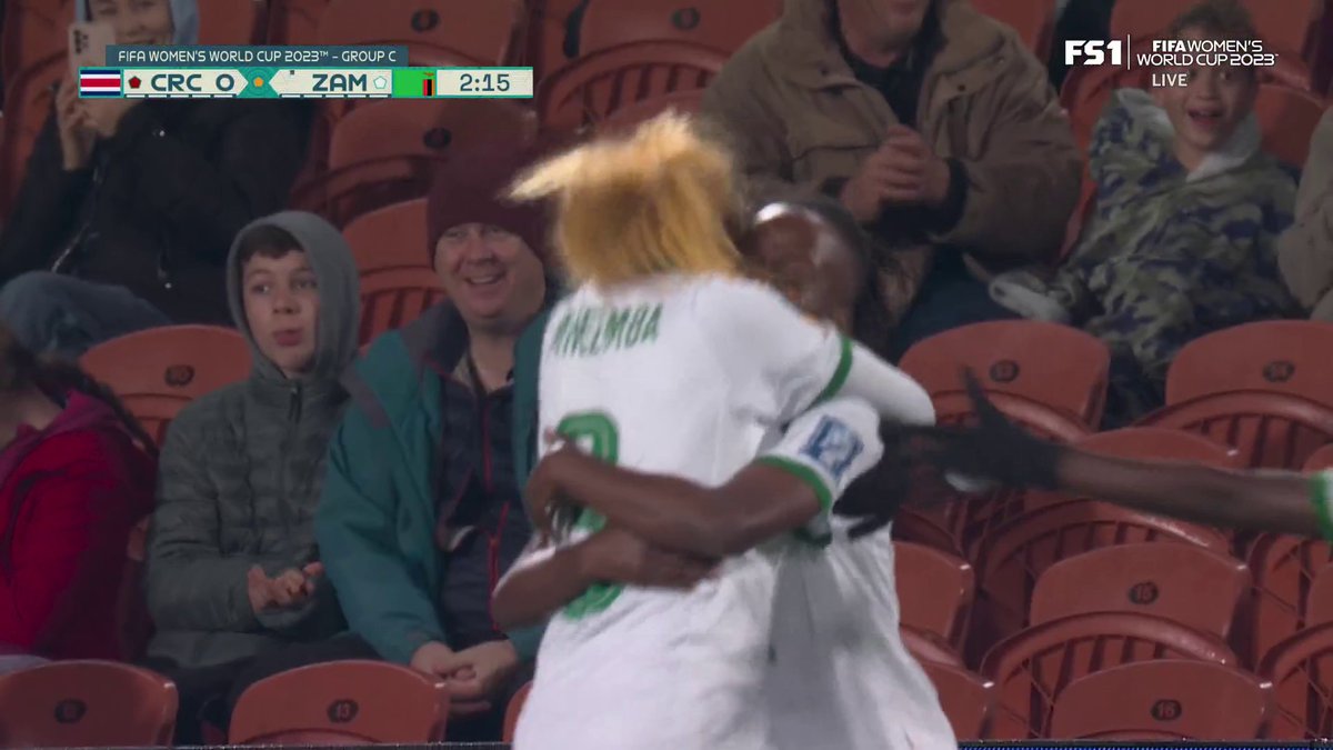 ZAMBIA SCORES ITS FIRST-EVER FIFA WOMEN'S WORLD CUP GOAL 🇿🇲🙌