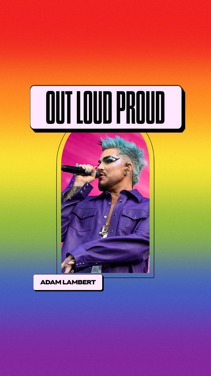 Growing up in the 90s was different - but at least there was George Michael Official 😘 🏳️‍🌈 Join ADAM LAMBERT as he reflects on LGBTQ+ representation. For more information visit #OutLoudProudOnTour #Pride2023 #GenChange @weareallout