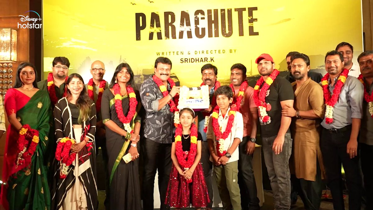 Presenting our new #HotstarSpecials Parachute flying soon on #DisneyPlusHotstar #ParachuteOnHotstar krishna Om Narayan Richard Kevin Gopi Prasannaa Kanithiru SHAAM Tribal Horse Entertainment mathen kumar