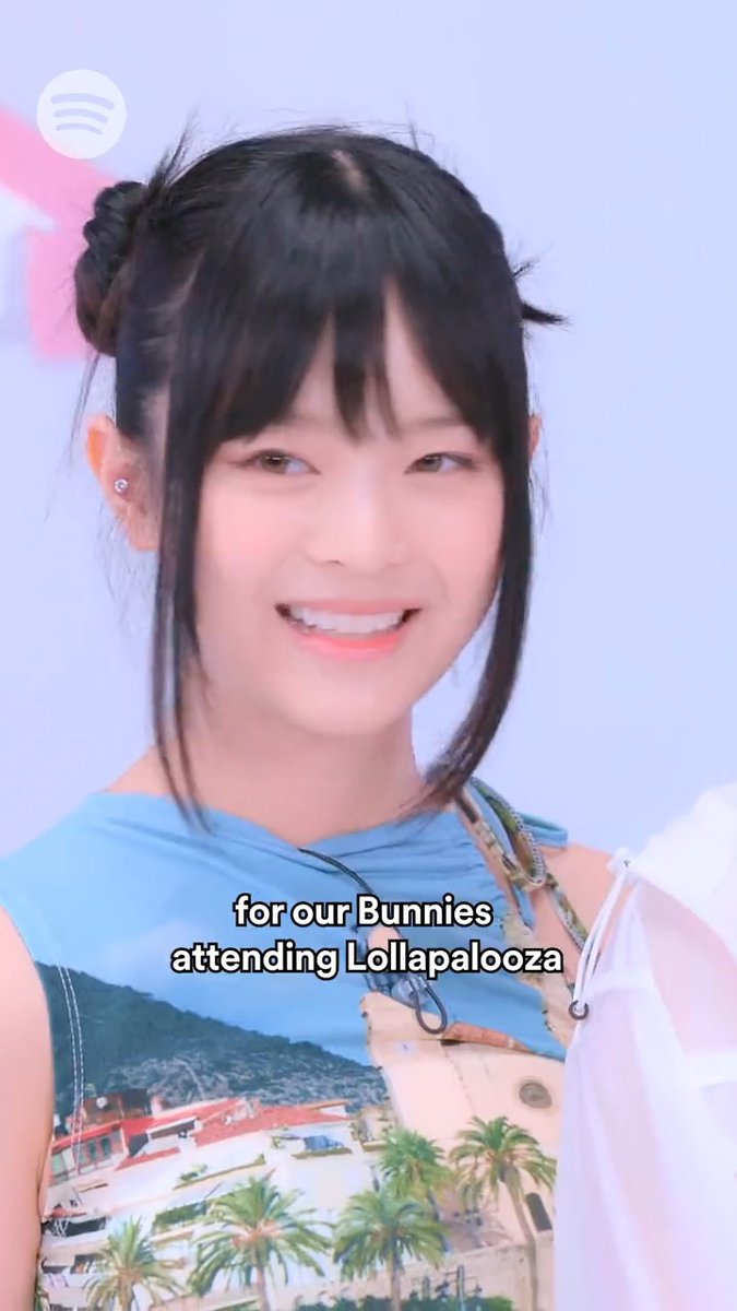 Calling all Bunnies heading to Lollapalooza this weekend! We’ve teamed up with NewJeans to bring Bunnyland to fans attending the festival. Make sure to stop by the special activation on Thursday before the girls take the stage!