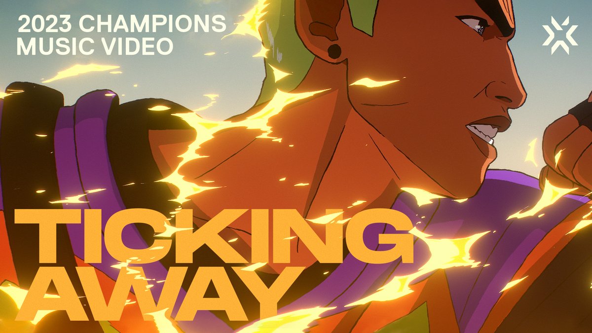 Introducing the 2023 #VALORANTChampions anthem and music video "Ticking Away" ft. grabbitz & bbno$ 👶🚫💰 ⏲️ Dedicated to the One More’s of life, love, and VALORANT!