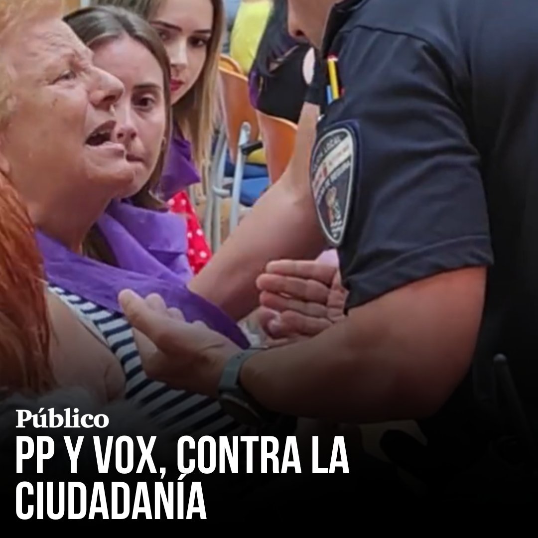 El PSOE denuncia que el alcalde del Partido Popular de Molina de Segura (Murcia) ha intentado desalojar a un mujer que clamaba contra la eliminación de la Consejería de Igualdad