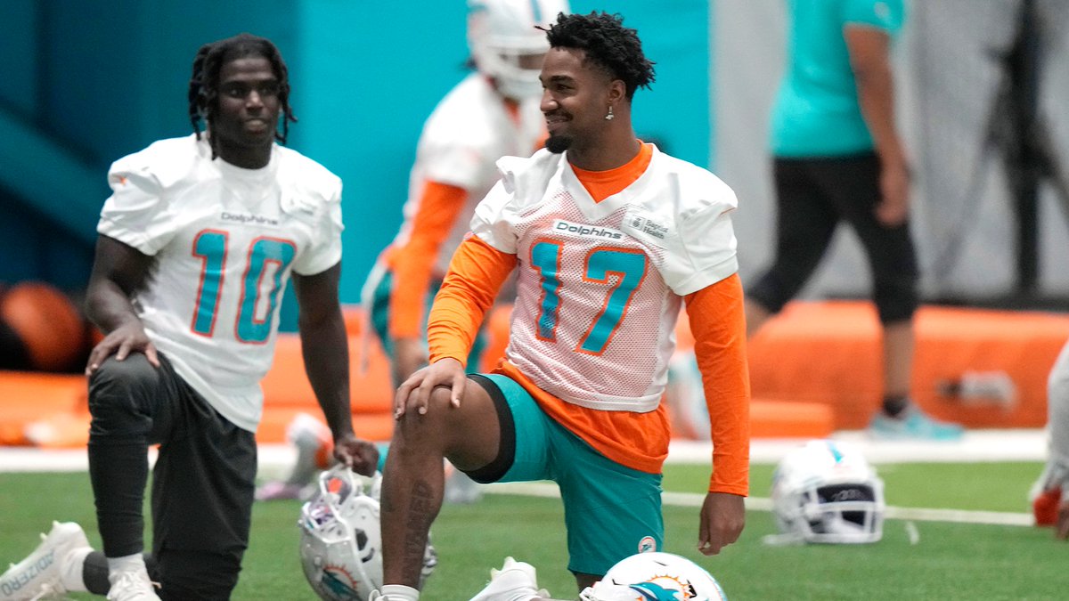 🐆 + 🐧 Two of the toughest WRs to cover in the league. Miami Dolphins