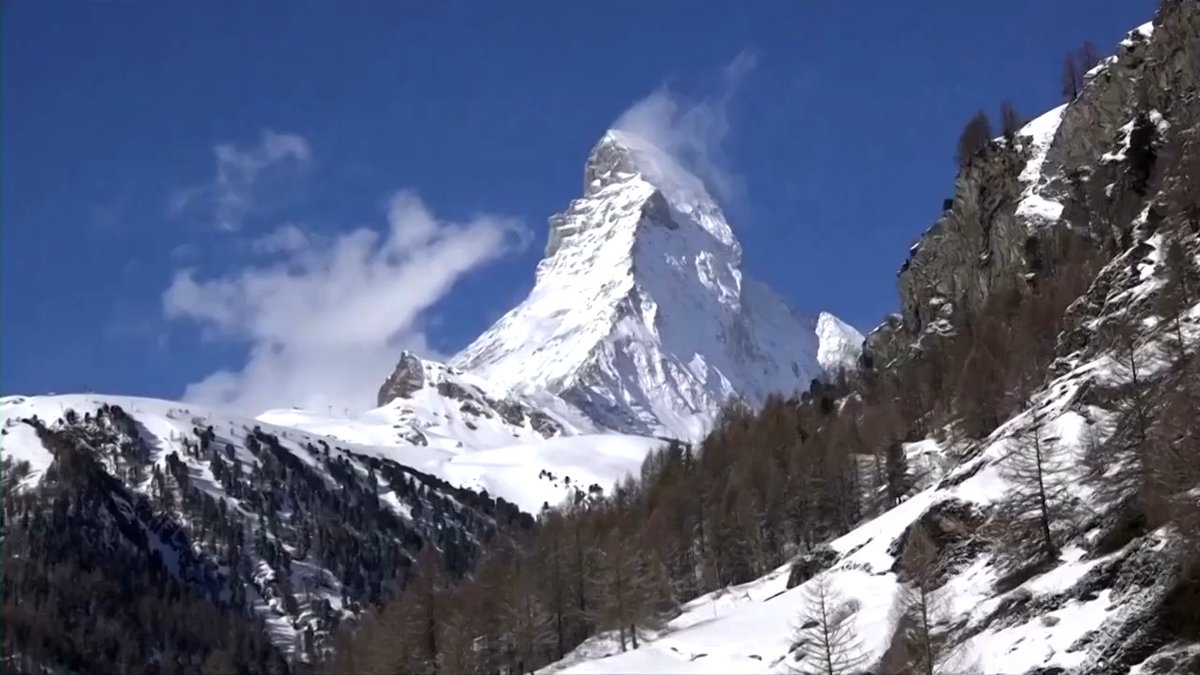 A melting glacier in #Switzerland has revealed the remains of a climber who went missing decades ago. Extreme heat melting the Swiss Alps has revealed a number of missing people.
