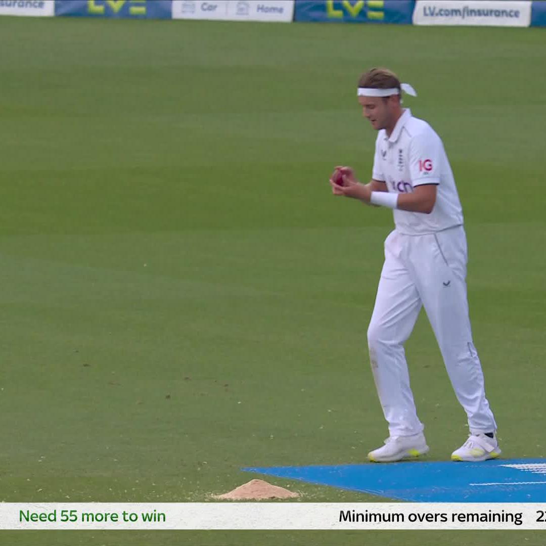 Stuart Broad, there are no words. #EnglandCricket| #Ashes