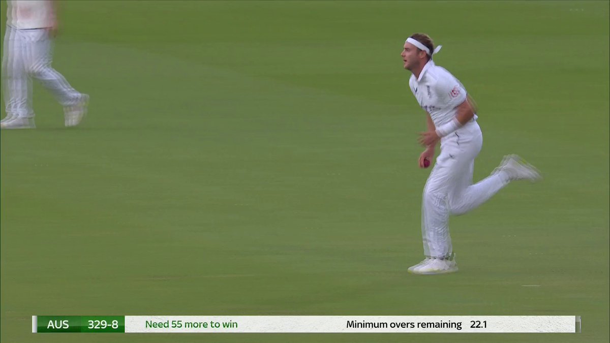 BRILLIANT FROM BROAD! What a delivery! 💫