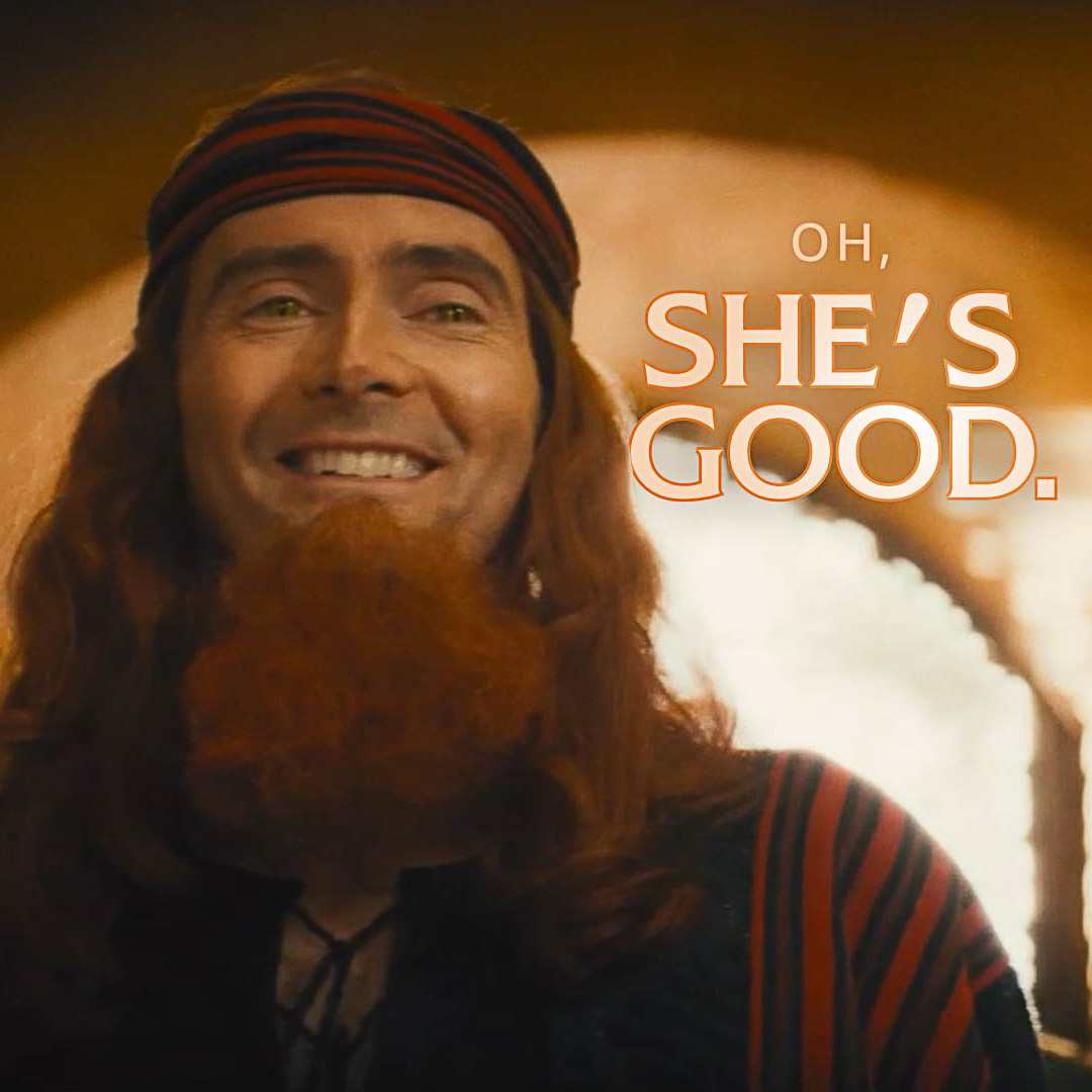 Okay, but when isn't Crowley taking things a little too far?