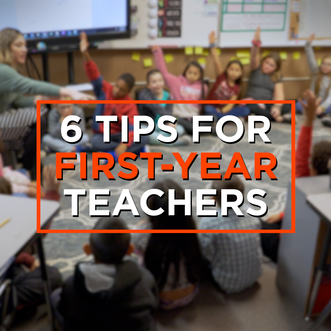 Your first year of teaching can be daunting and chaotic. But making a habit of these practices will help you ease stress, avoid burnout, and thrive. 🙌🏾