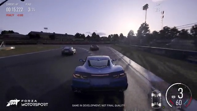 It wouldn't be a #ForzaMotorsport game without that #Corvette soundtrack. With our most advanced engine audio ever, you'll be able to truly appreciate that V8 thunder. ⛈