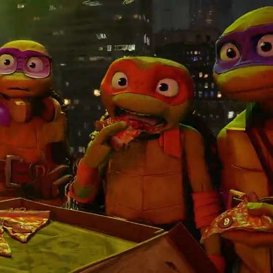 "The most fun you will have at the movies this year!" Get tickets now for Teenage Mutant Ninja Turtles: #MutantMayhem and see why it is 97% Fresh 🍅 - NOW PLAYING only in theatres.
