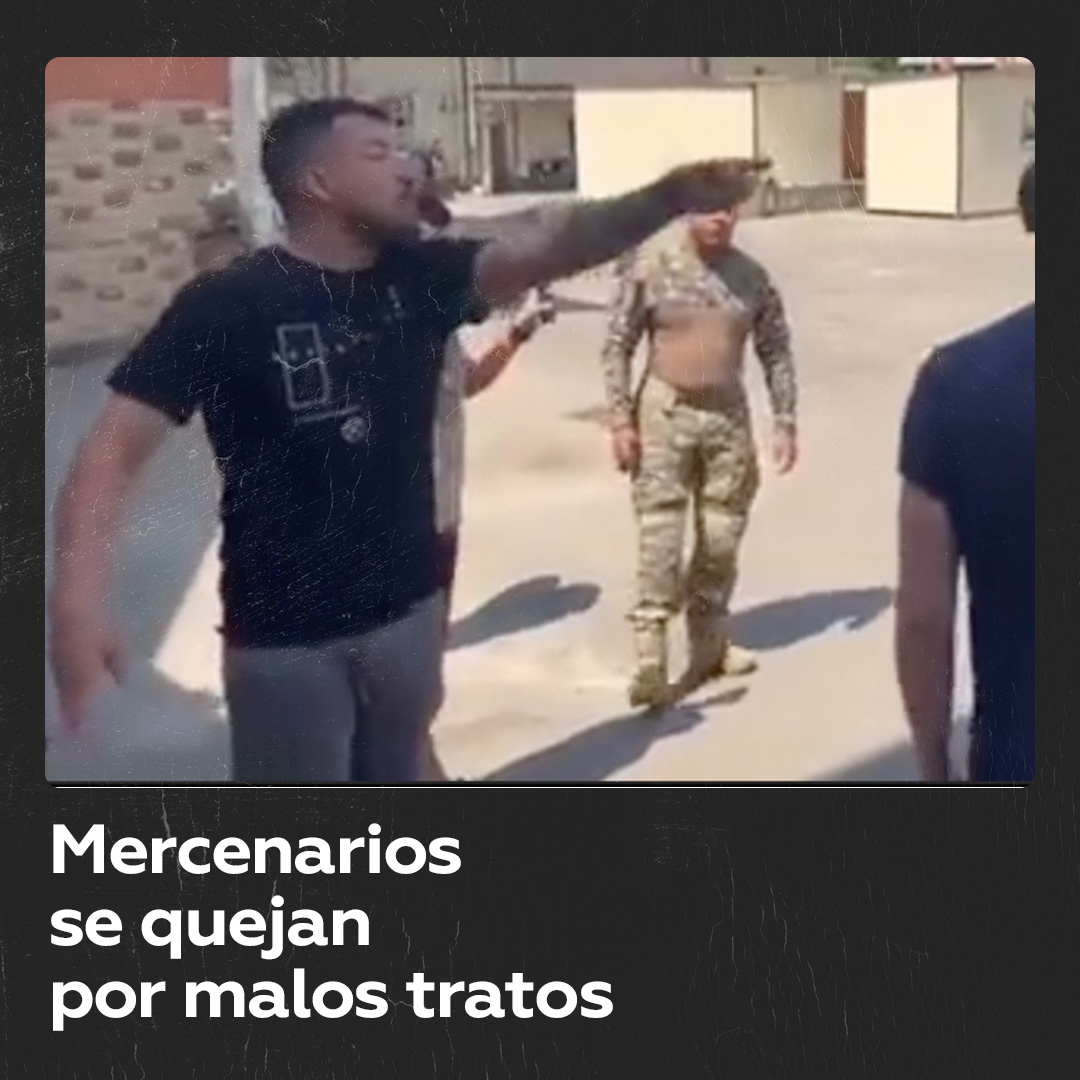 Mercenarios colombianos denuncian malos tratos en Ucrania Publican imágenes de cómo mercenarios colombianos se quejan de malos tratos por parte del Ejército ucraniano.