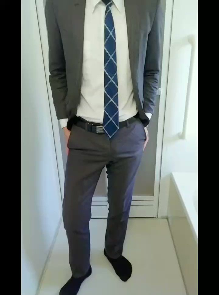 Gray suits are erotic Right?