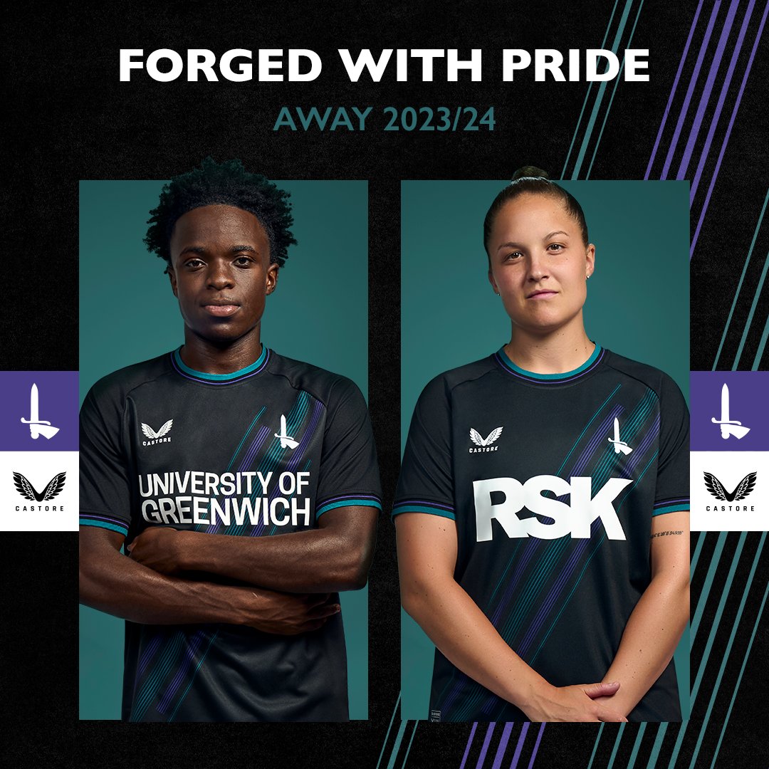 ⚫️🟢🟣 Forged With Pride ⚫️🟢🟣 🧵 Our 2023/24 away threads are here 🤩 🔴⚪️ #cafc