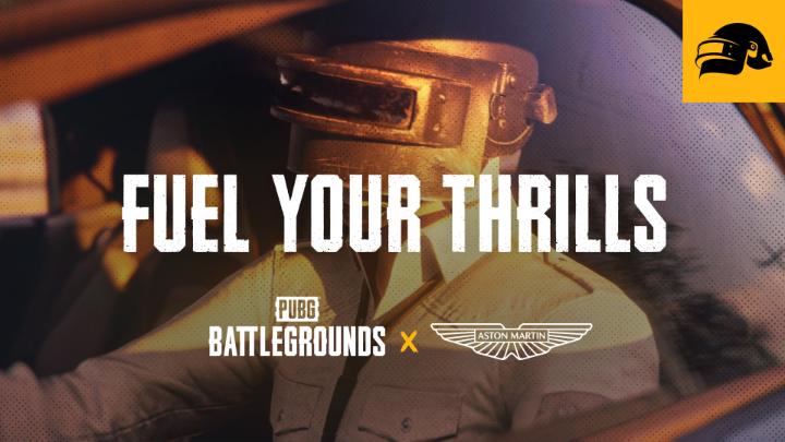 PUBG x Aston Martin. Coming soon to the Battlegrounds. #PUBG #AstonMartin