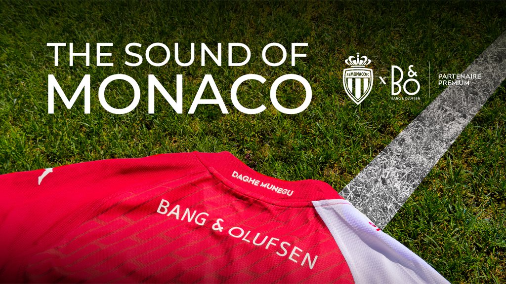 L'AS Monaco et Bang & Olufsen, marque audio de luxe, sont heureux d'annoncer leur partenariat 🤝 #TheSoundOfMonaco