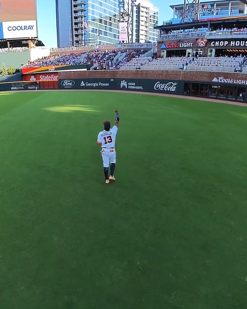 Run into your day like Ronald Acuña Jr..