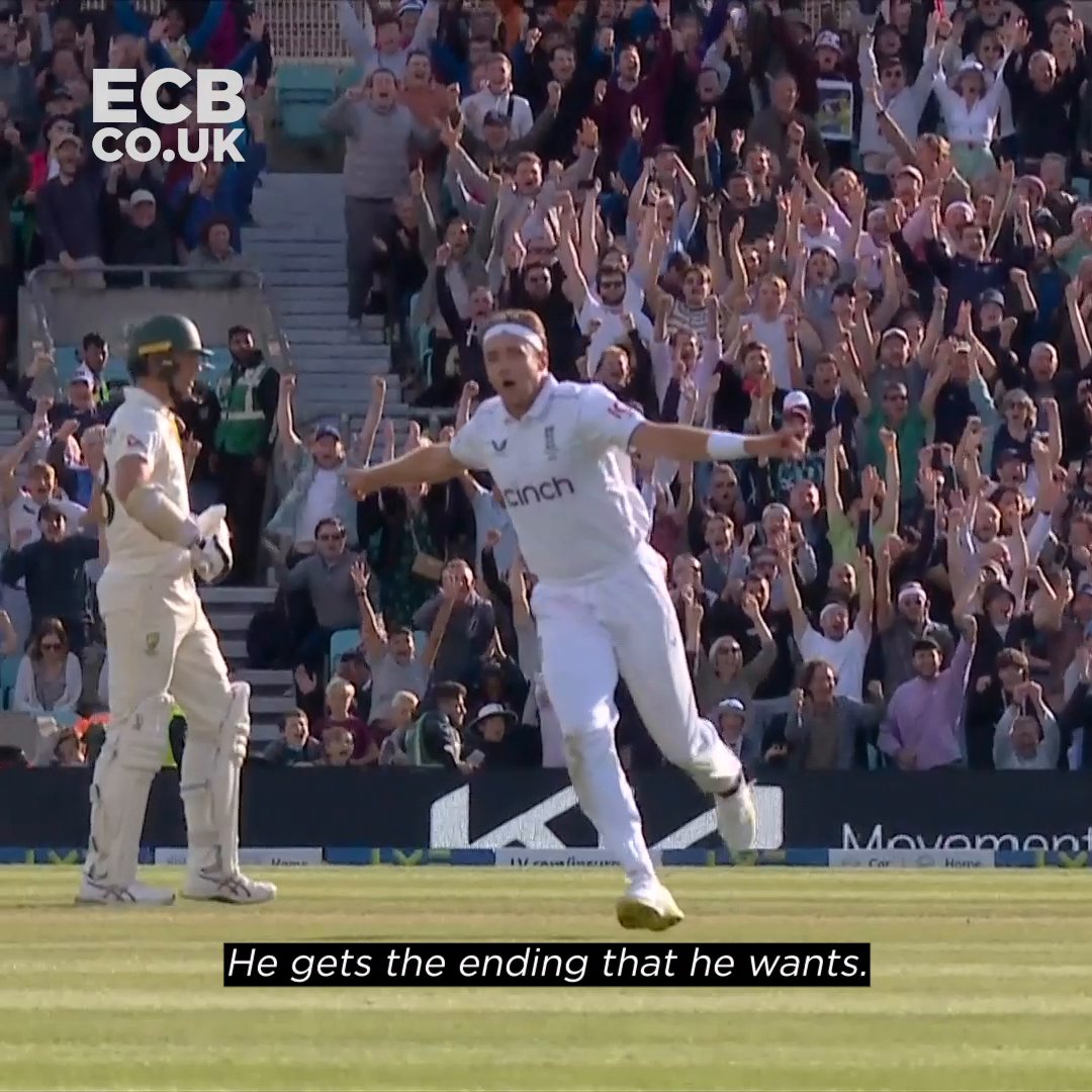 Thank you, Stuart Broad ๐ฅน