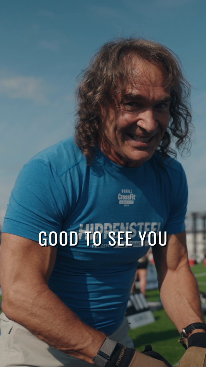 67-year-old David Hippensteel — a 10-time CrossFit Games qualifier — kickstarted his Games week with an Olympic Total of 375 lb (170 kg).