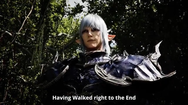 Honestly such a nice touch that the lyrics for the FFXIV Dawntrail trailer reference A Realm Reborn, Heavensward, Stormbood, Shadowbringers, and Endwalker. I tried to also transcribe the lyrics, and here's my interpretation: If we get this we're Reborn To the Heavens do we ride Fighting through the Storm Leaving the Shadows far behind. Having Walked right to the End From a trial we have faced Turn back and transcend Only we decide our fate. Where do we go? Where do we go? Where do we go? Where do we go? No more running! -- The line "from a trial we have faced" also sounds like "from a trial with fate," but since the last line in that verse also uses the word "fate," I figured they wouldn't use the same word twice?? I also kind of hear "Or the King can sign our fate" but I'm not too sure lol. What are your interpretations? 👀