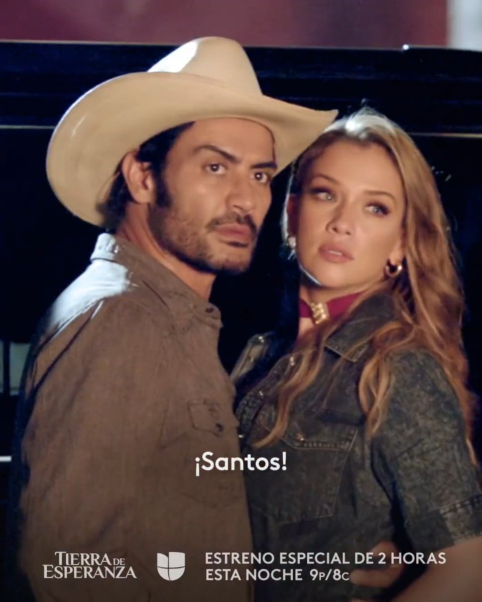 ¡FALTA POCO! 🔥 Acompáñanos ESTA NOCHE en #TierraDeEsperanzaUS , ESTRENO ESPECIAL DE 2 HORAS, 9p/8c por @univision. @caromirandaof Andrés Palacios Luis Roberto Guzmán #SofíaCastro
