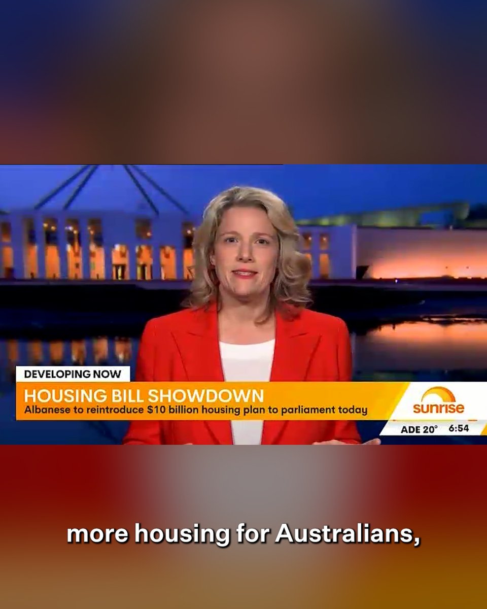 The Liberals and the Greens need to get out of the way so we can get on with the job of building more housing for Australians.