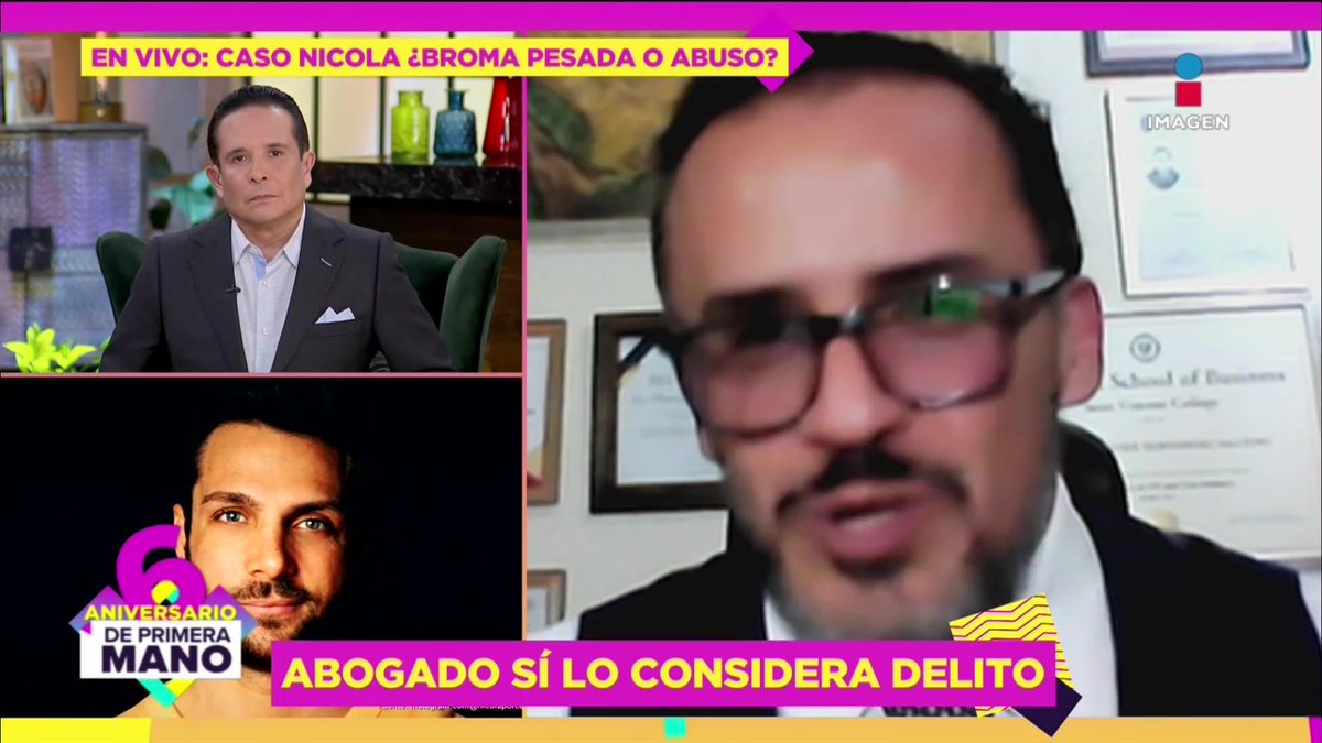 #Nicola podría DENUNCIAR a #SergioMayer por abu50: Experto legal asegura que no se trató solo de una broma pesada #DePrimeraMano👌:
