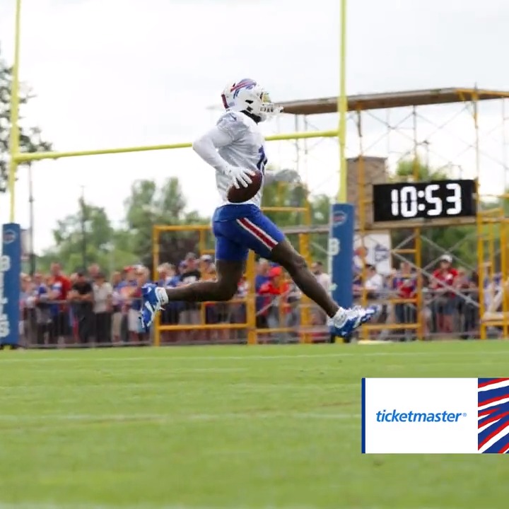 Pads are ON. 💥 Ticketmaster | #BillsCamp