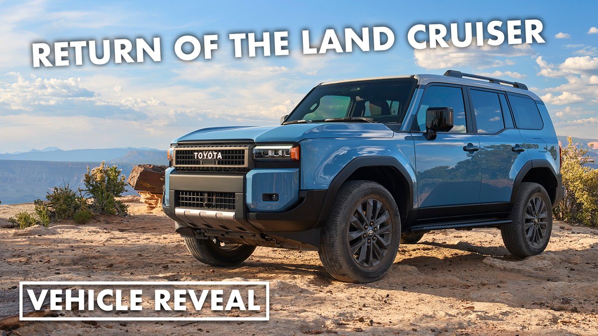 2024 Toyota Land Cruiser revealed