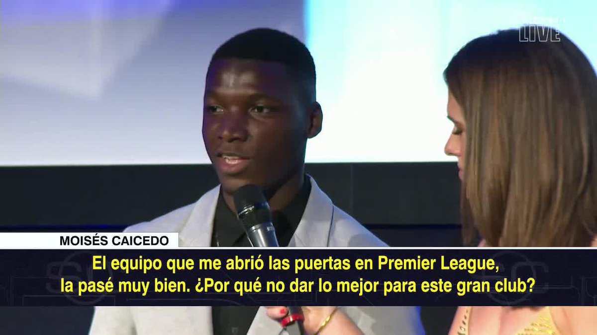 🇪🇨 Moisés Caicedo fue seleccionado el mejor jugador del #Brighton de la temporada 2022-2023. Súmate EN VIVO a la emisión de 🇪🇨 #SCEcuador, junto a Gisella Buendia.
