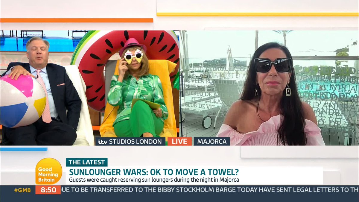 'You're taking someone's belongings and you're ruining someone's holiday!' Is it ok to remove someone else's towel from a sun lounger on holiday?☀️ Alex Mansuruglu and Sam Pinkham debate 🗣️