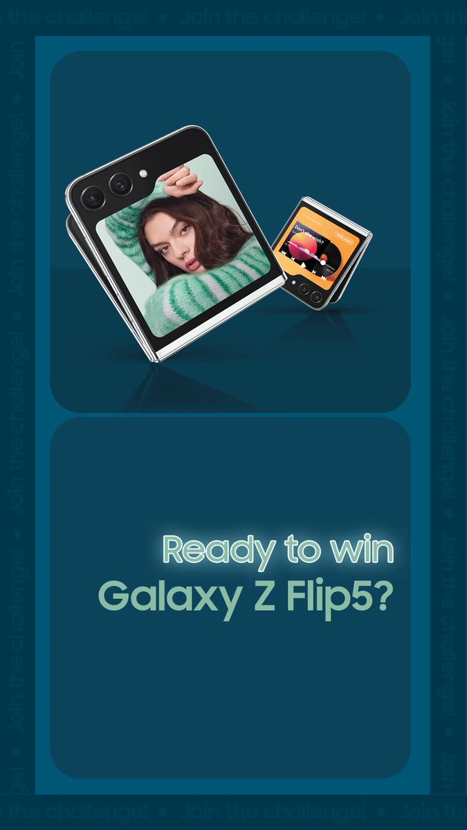 Calling out all people who want to win #GalaxyZFlip5! 📣📱 Capture the Galaxy Z Flip5 from our Installation by scan the QR code at mall & MRT station. Share on Twitter with #JoinTheFlipSide #FlipAndCapture #GalaxyZFlip5 & tag Samsung Indonesia. Only til August 17th!