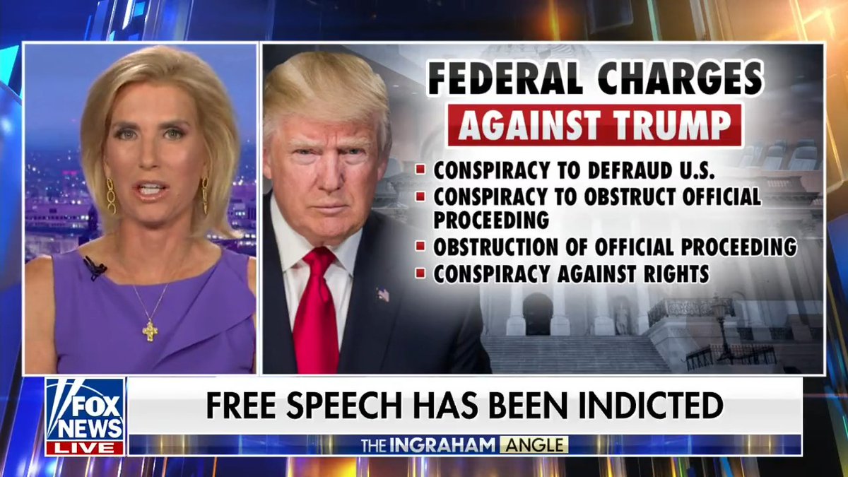 Trump said nothing and did nothing to trigger any criminal charge on January 6. His crime was believing and saying that the election was rigged.