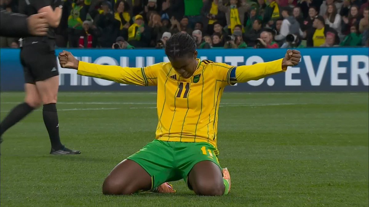 🇯🇲 JAMAICA HAVE DONE IT 🇯🇲 Against all the odds, #JAM qualify for the knockout stages for the first time in their history... #BRA are out of the #FIFAWWC!