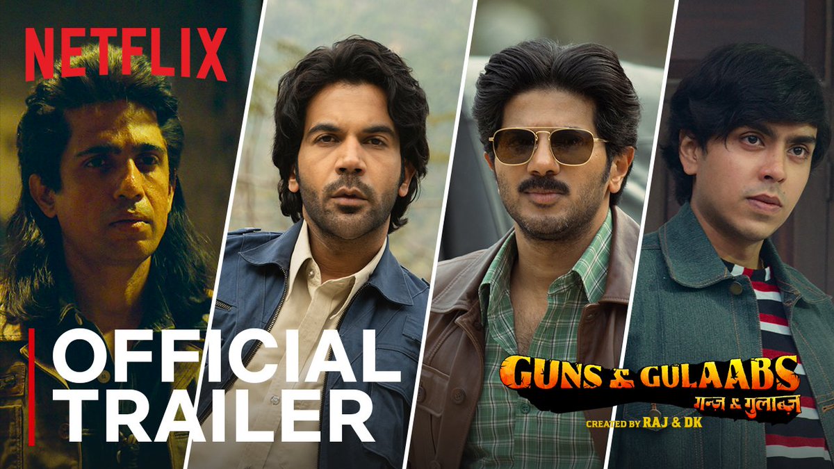 Get your paana and pistol ready kyunki Isse zyada romance, comedy aur action aur kahin nahi milega! 🔧👩‍❤️‍💋‍👨🔪 Guns &amp; Gulaabs arrives August 18th, only on Netflix 🔫🌹