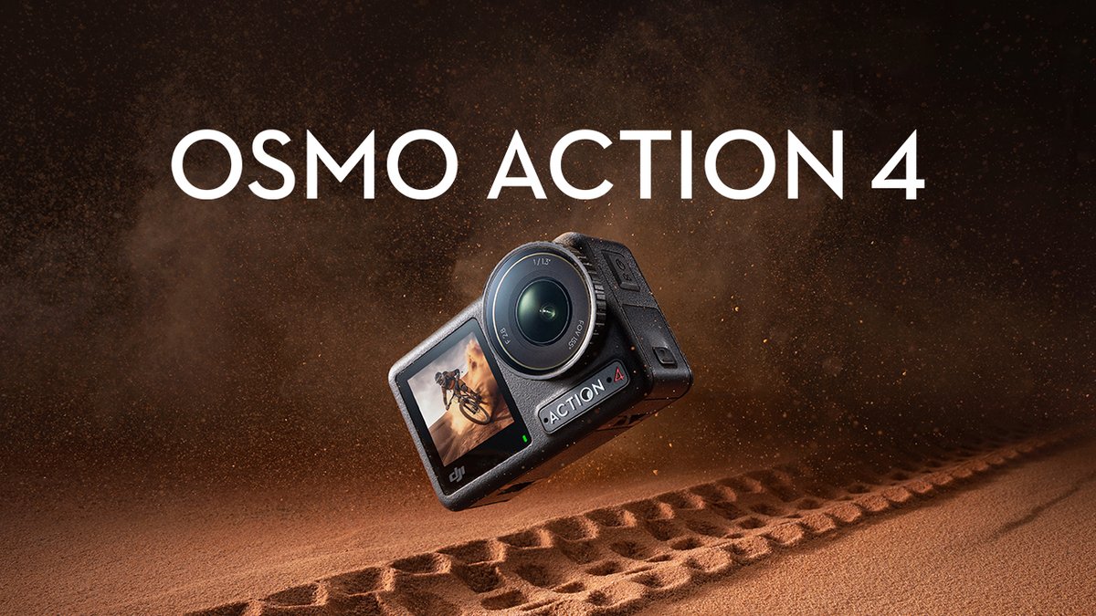 Osmo Action 4 is here With a 1/1.3″ sensor, 10-bit color, and stunning low-light shooting, it sets a new standard for action-camera image clarity and detail. Discover more: