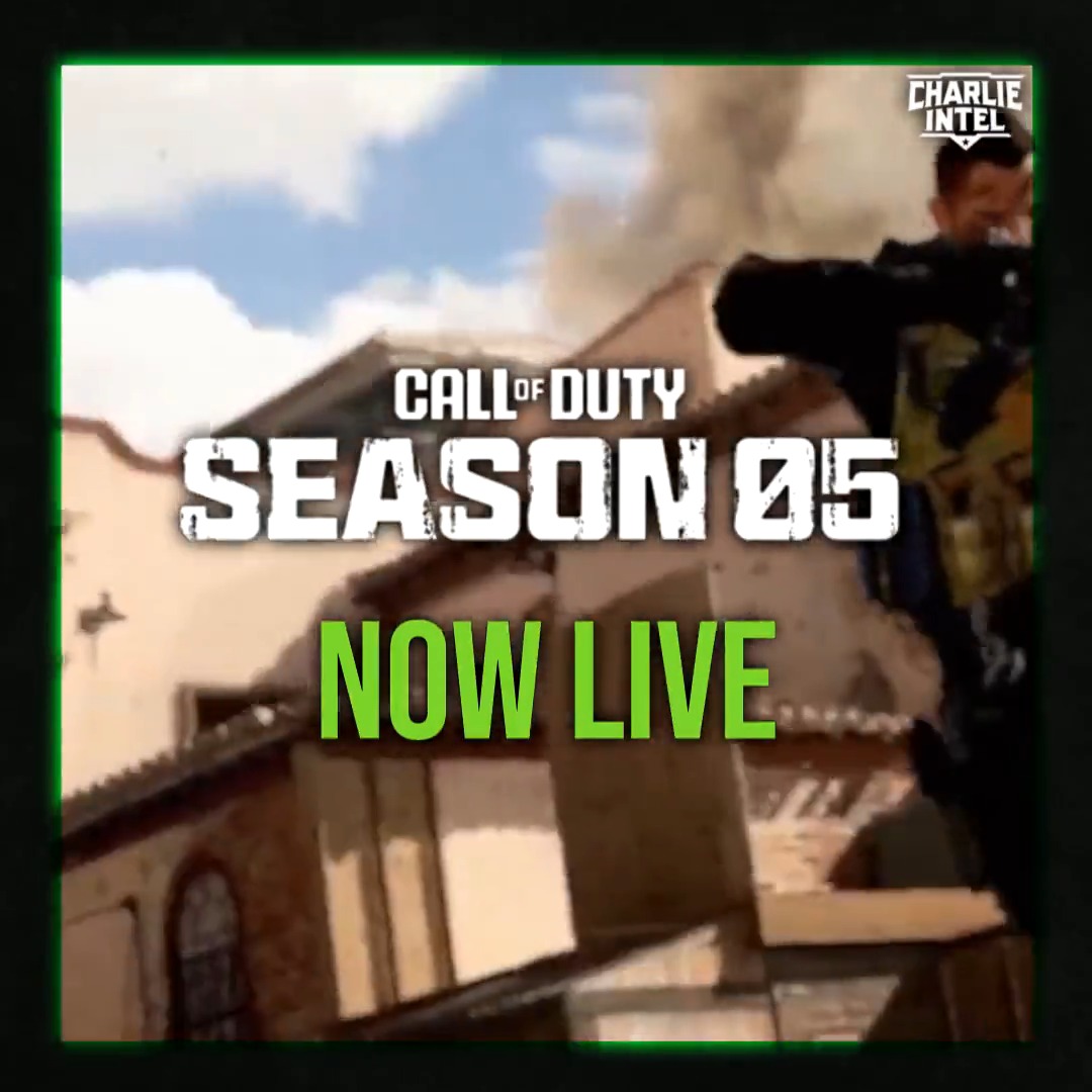 Season 05 of MWII and Warzone is now live on all platforms.