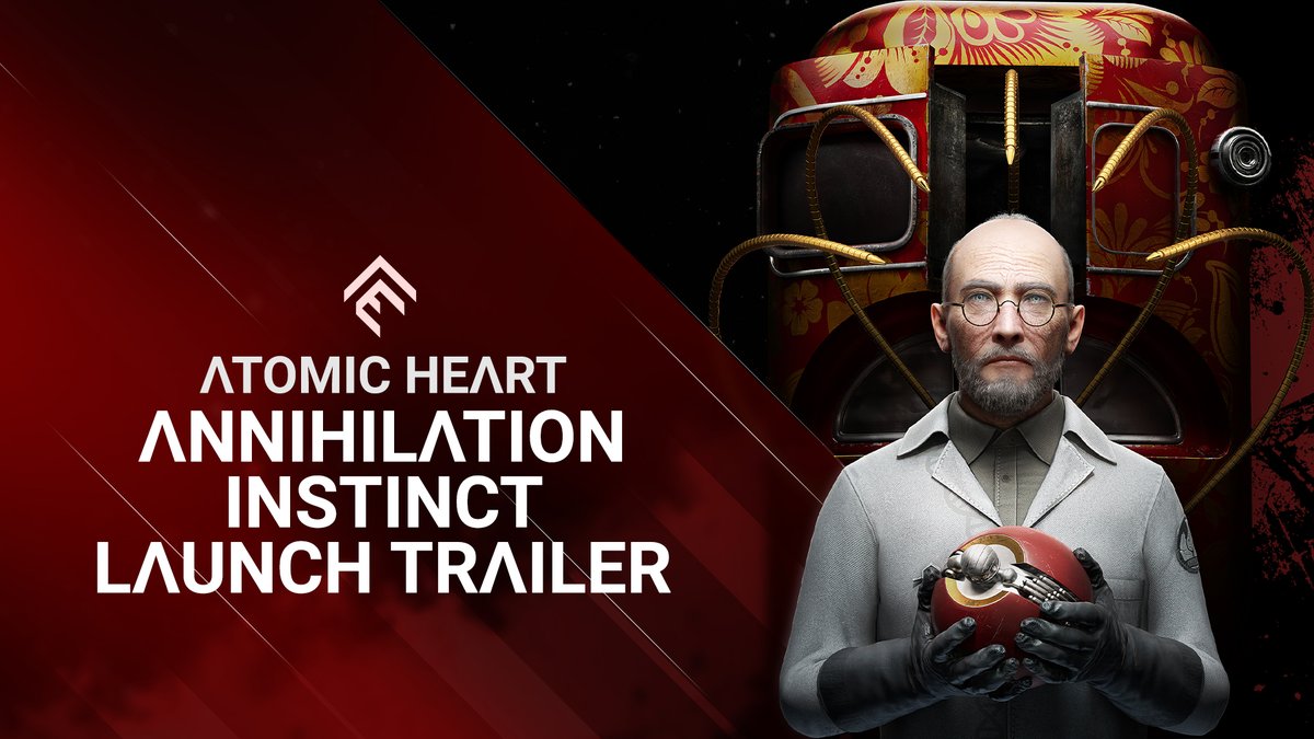 #AtomicHeart's Annihilation Instinct DLC is now available! Take advantage of new weapons and the Technostatis ability to get rid of new shape-shifting enemies. Dive deeper in the story of Atomic Heart and regain control of the Mendeleev complex! Play now