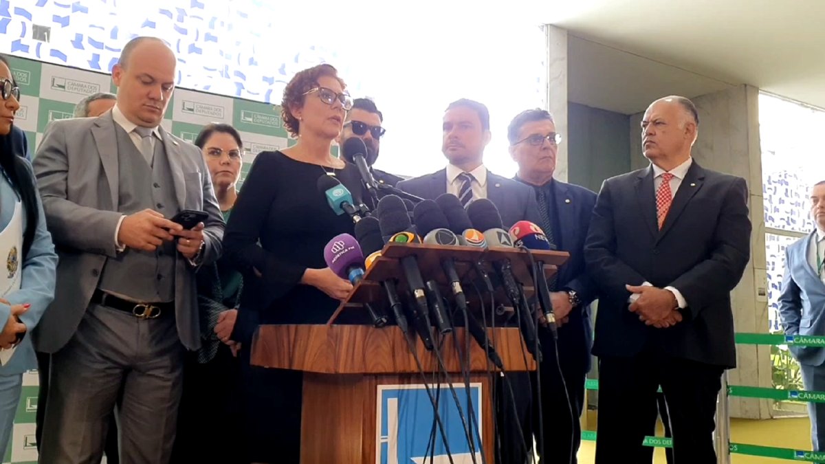 Confira a coletiva de imprensa completa da Deputada @Zambelli2210 na Câmara dos Deputados sobre a operação desta manhã