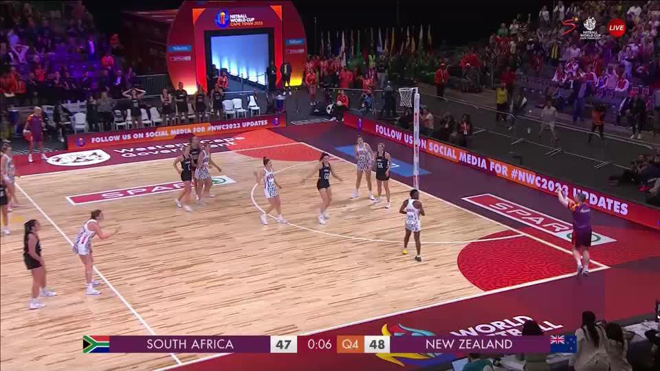 𝐈𝐜𝐞 𝐢𝐧 𝐡𝐞𝐫 𝐯𝐞𝐢𝐧𝐬! 🥶 This is a big-time play from Nichole Taljaard 🙌 #NWC2023 | #HereForHer