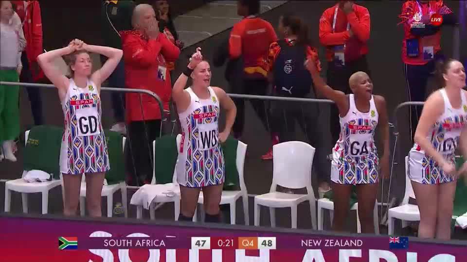 Phumza Maweni was deep in her bag when she pulled this one off! ✨ To do it that late and in that moment, unreal 👏 #NWC2023 | #HereForHer