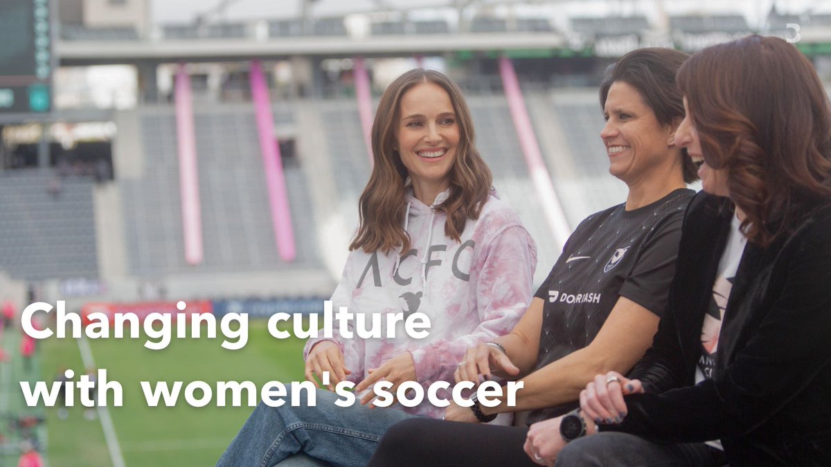 “This is a way to change culture. Like what a different world…” Natalie Portman & her Angel City FC co-founders Kara Nortman and Julie Uhrman 🏝⚽️🚀 join me tomorrow to talk about what may be the biggest opportunity in sports: Women’s Soccer. Wait for it ⚽️